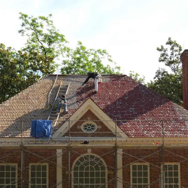 Slave Quarters - Mount Vernon - cedar shingled roof - InStrip (40)